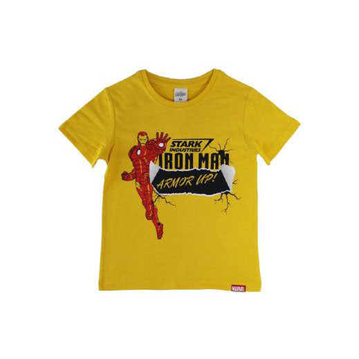 Marvel Iron Man Tshirt Yellow
