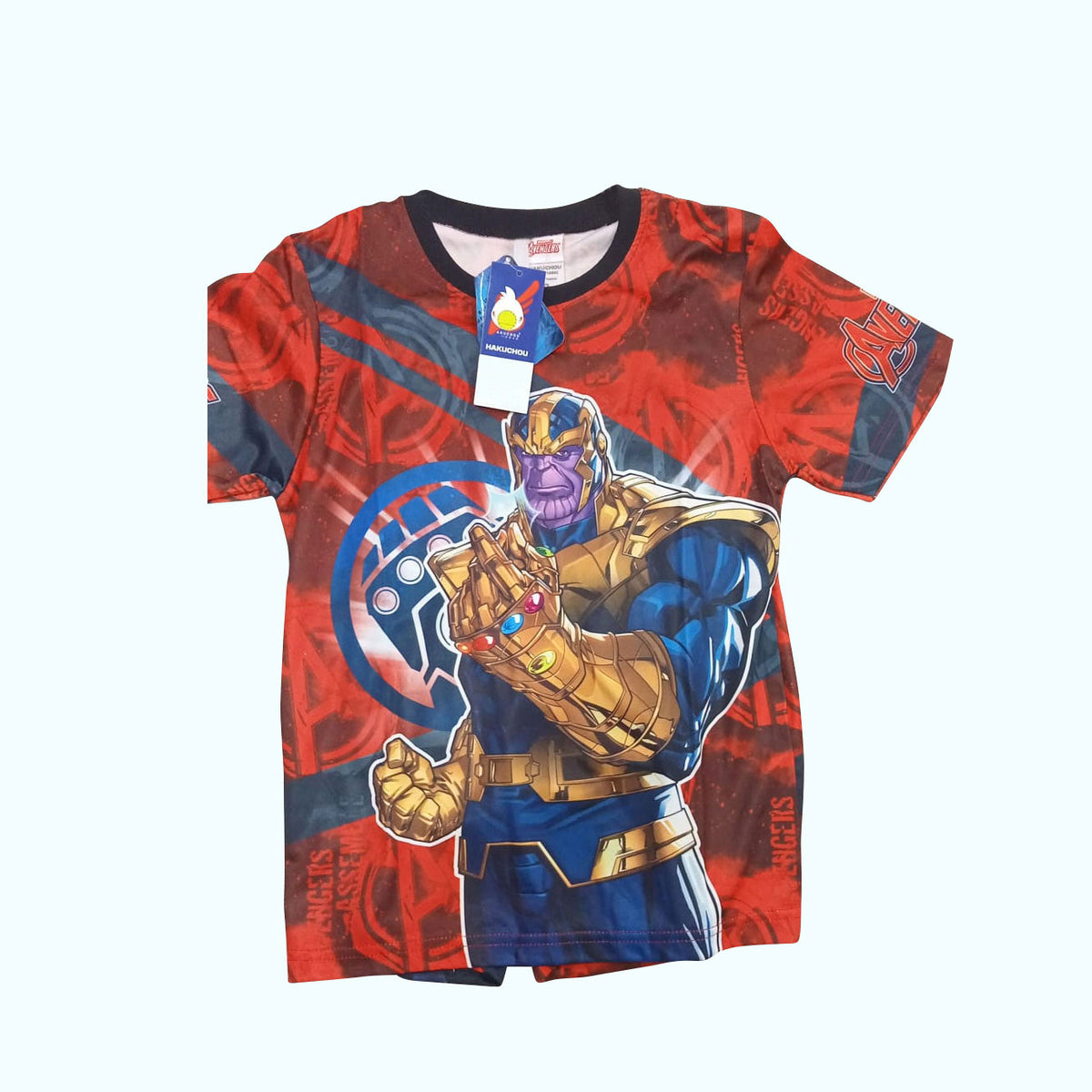 T/Kid avenger top & short set