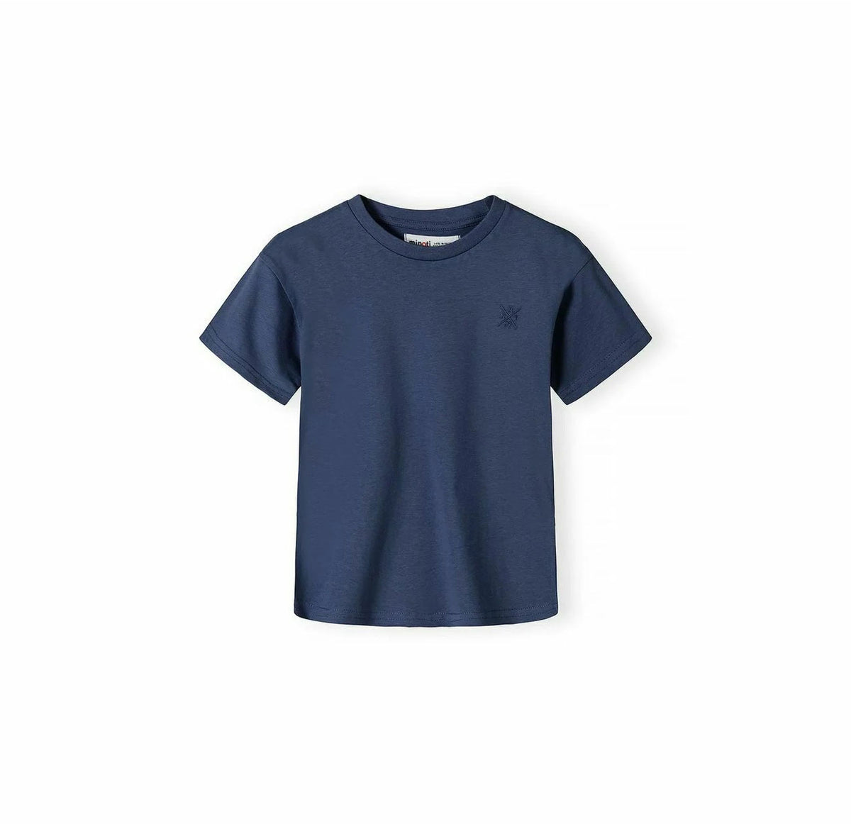 Navy Blue Grey Respect T-Shirt - 35899