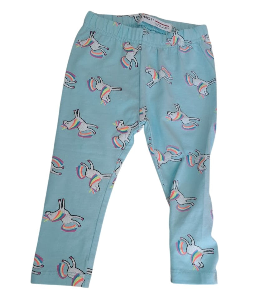 Minoti aqua unicorn legging - 36271