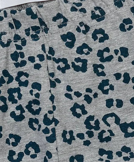 Minoti grey leopard legging - 36272