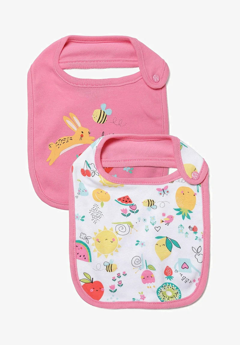 Minoti 2pk baby bib 38019