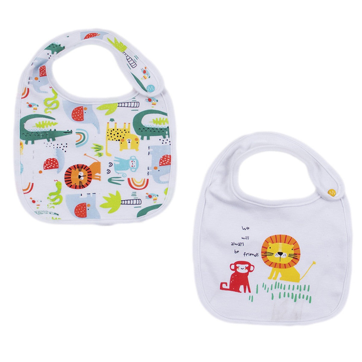 Minoti 2pk baby bib 38029