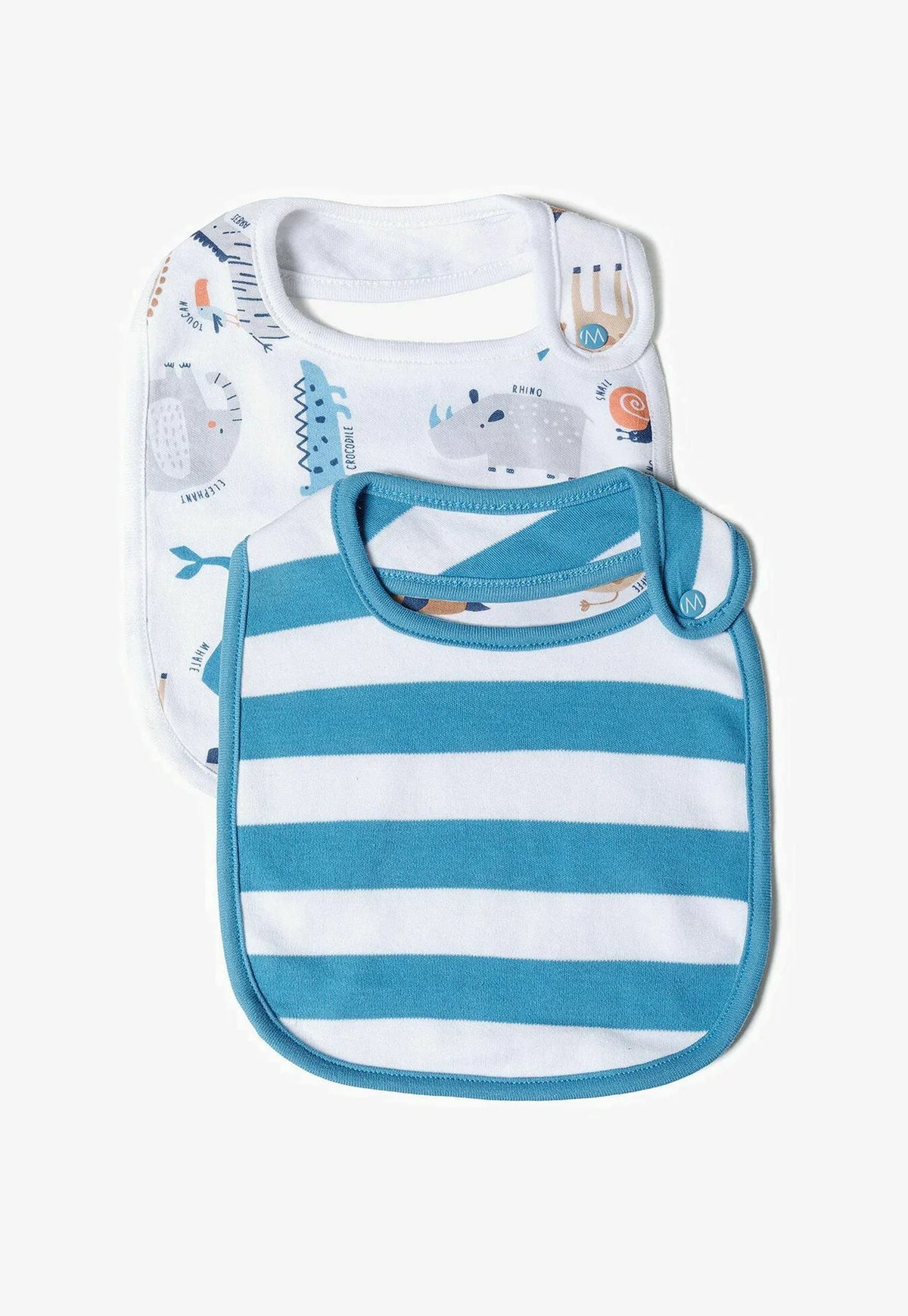 Minoti 2pk baby bib 38037