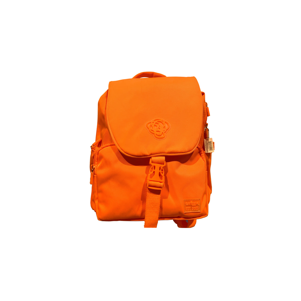 Smiggle Neon Bag Backpack Park Col Bop Orange