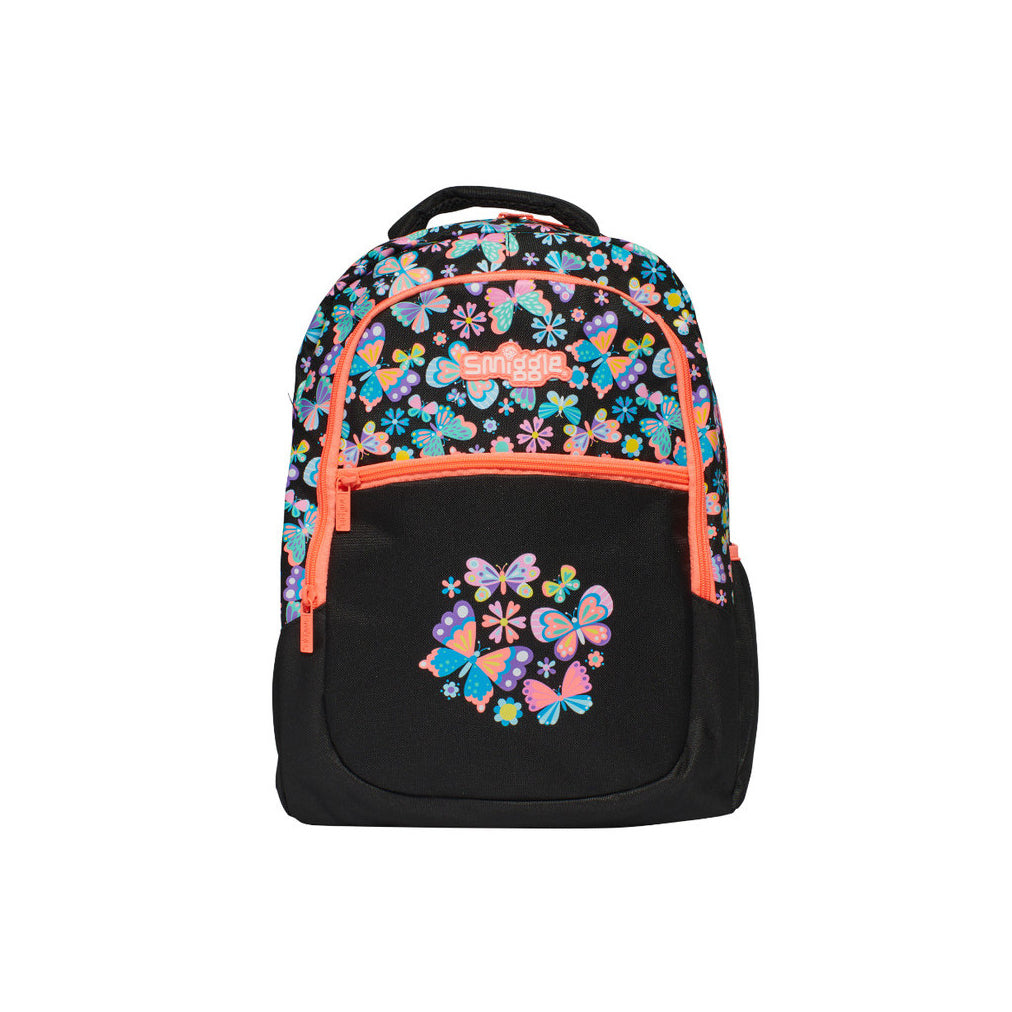 Smiggle dash bag backpack lite black