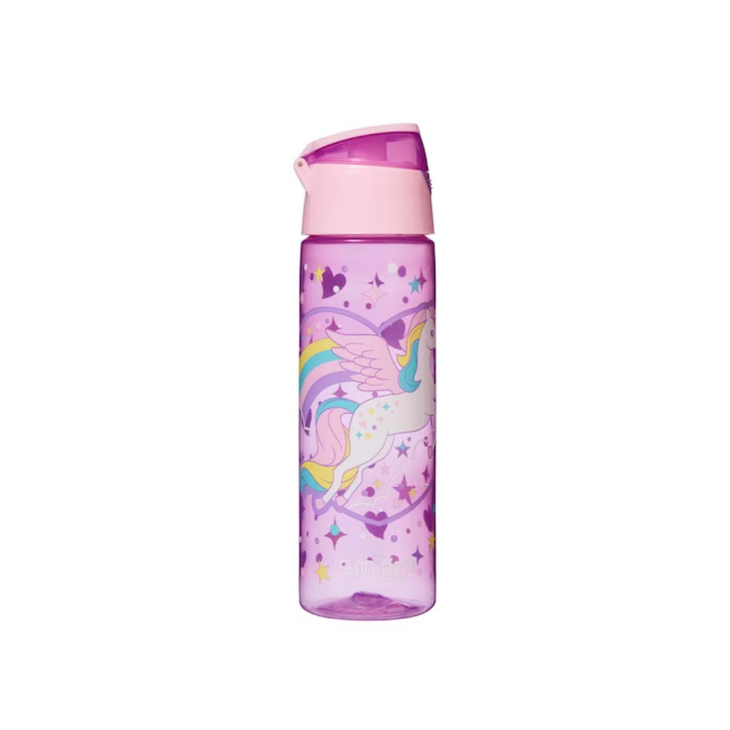 Smiggle beyond bottle flip lid pink