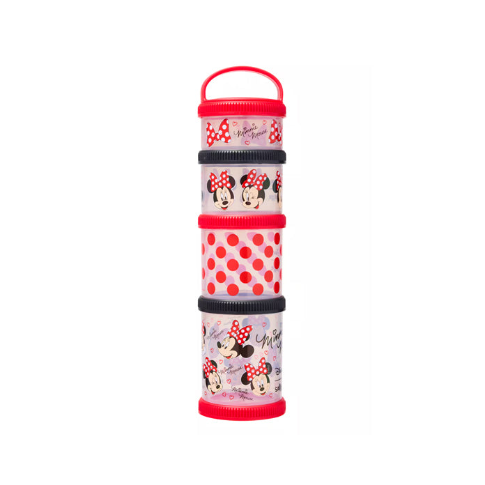 Smiggle Minnie Spots Container Snack Stack X4