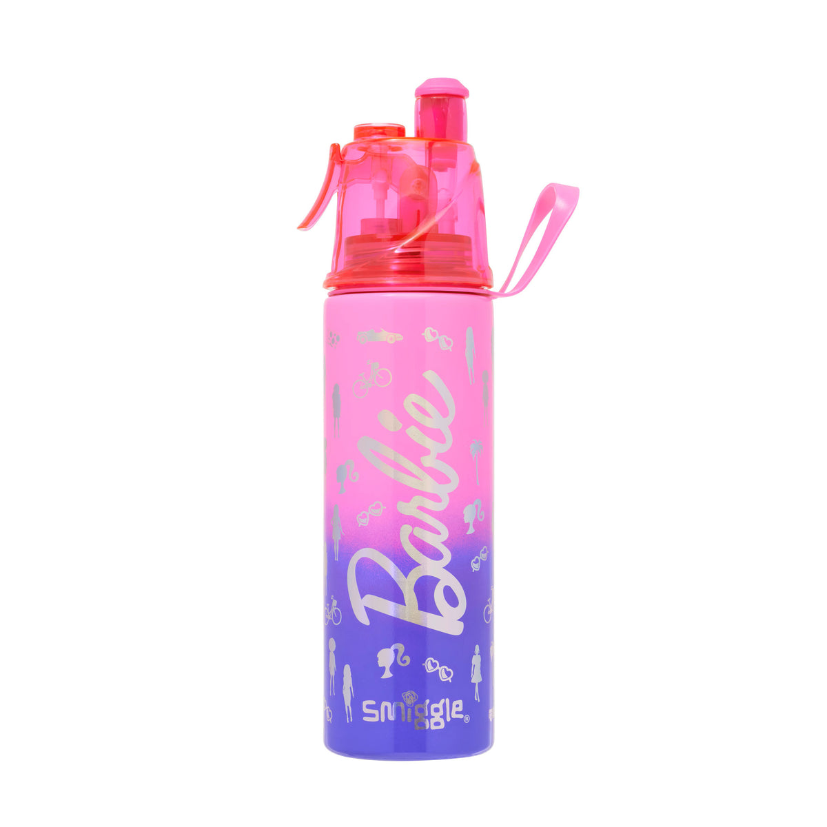 Smiggle Barbie Bottle Steel Spritz