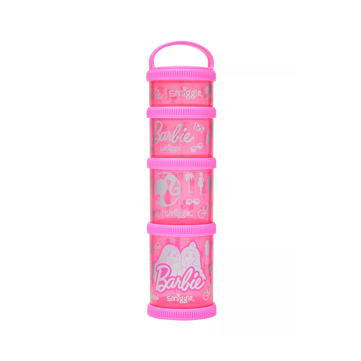 Smiggle Barbie Container Snack Stack