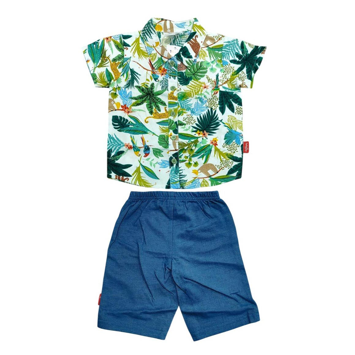 Tollyjoy Boy's Shirt + Bermuda Shorts