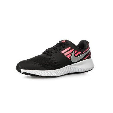 Nike Star Runner Older Kids' Running Shoe Black / Metallic Silver-Racer