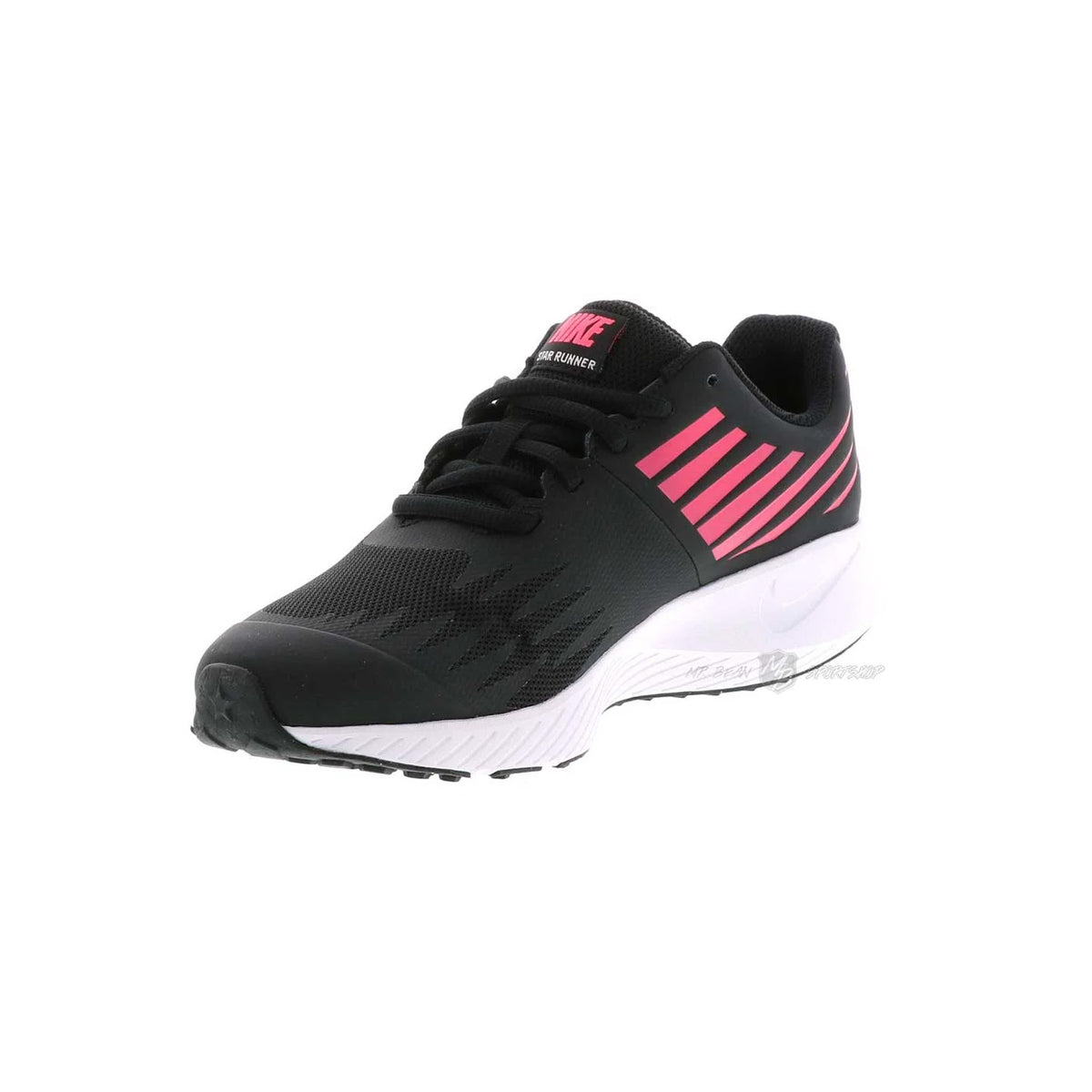 Nike Star Runner Older Kids' Running Shoe Black / Metallic Silver-Racer