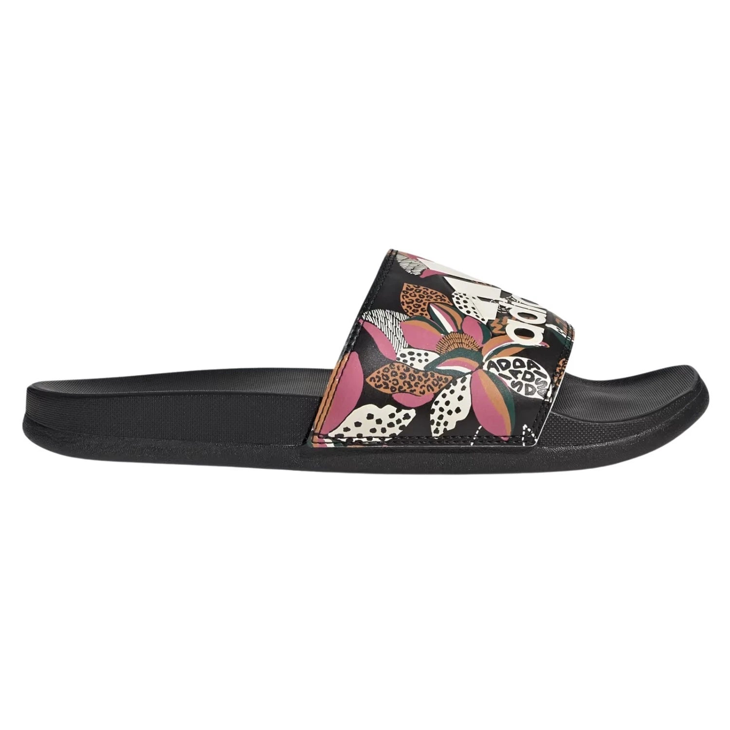 Adidas Adilette Comfort Slides Adult Girl Black