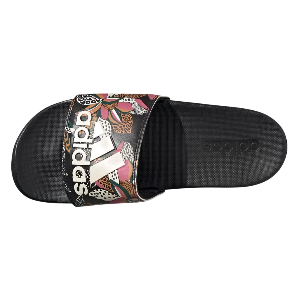 Adidas Adilette Comfort Slides Adult Girl Black
