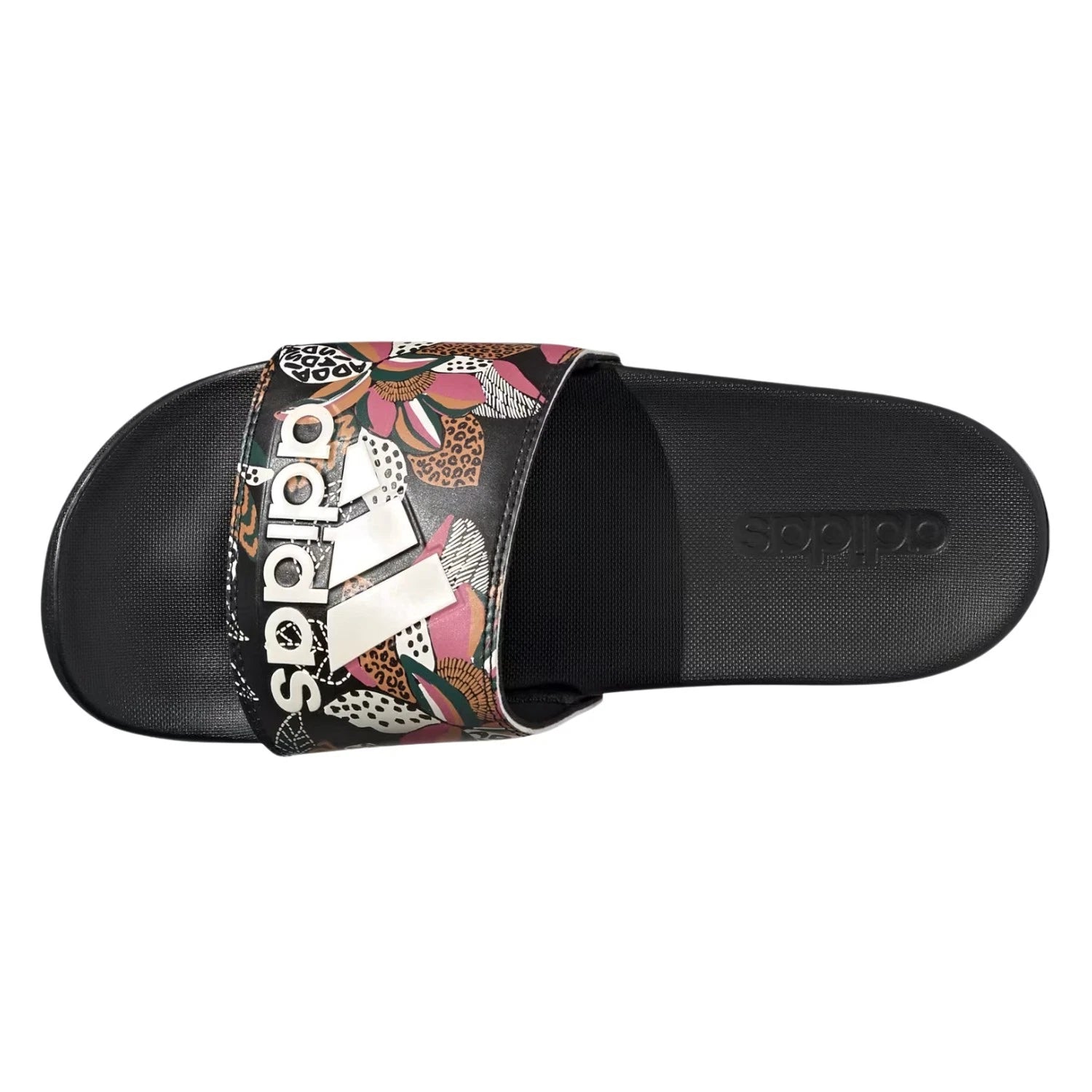 Adidas Adilette Comfort Slides Adult Girl Black
