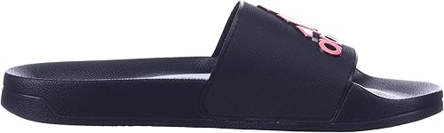 Adidas Adilette Shower Slides Black/Acid Red
