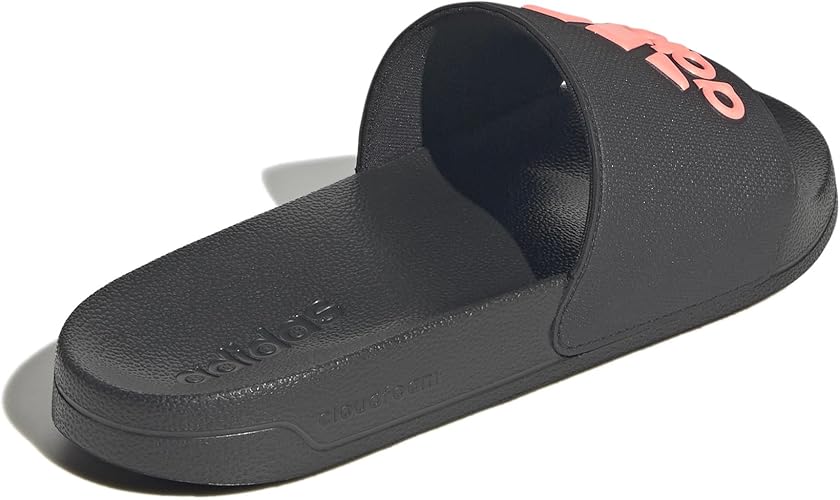Adidas Adilette Shower Slides Black/Acid Red