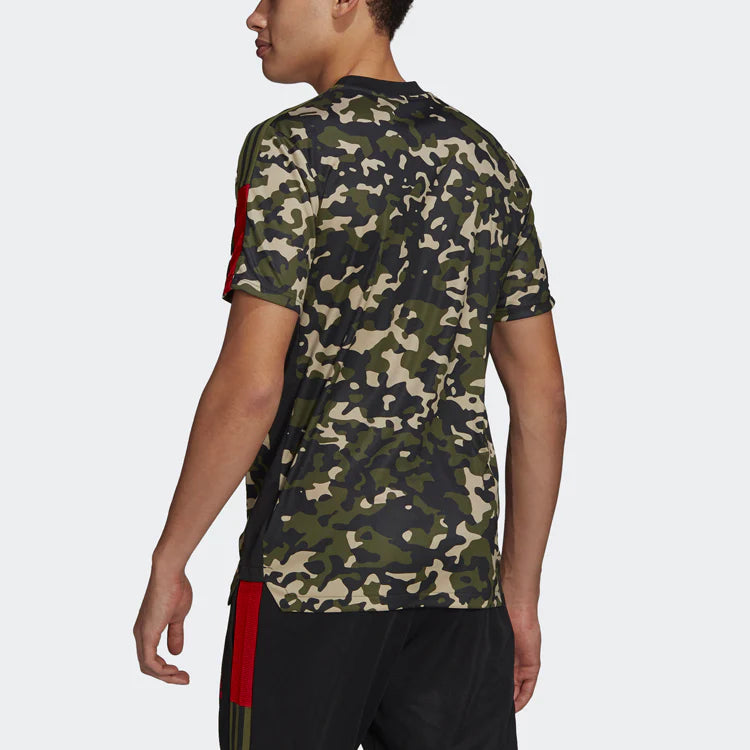 Adidas Adult Boy Shirt Aop Black S