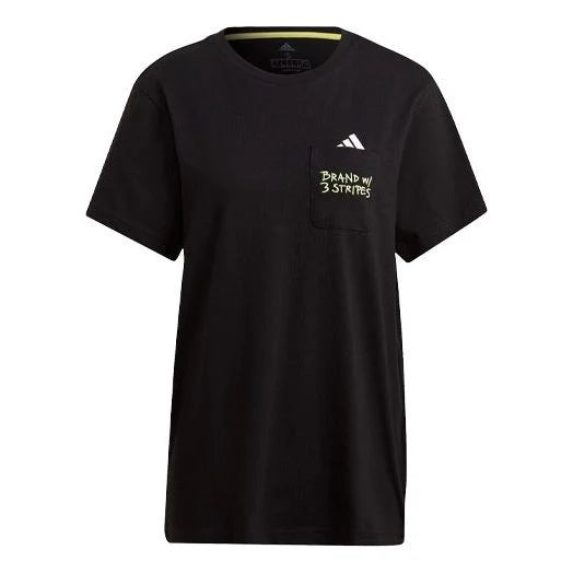 Adidas Adult Men Logo Pocket Tee Black
