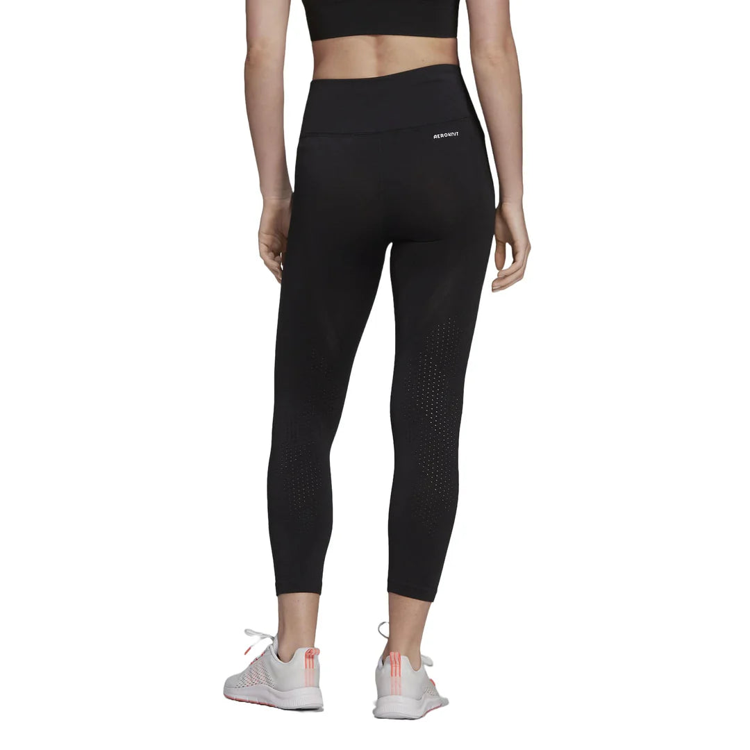 Adidas Aeroknit Seamless Women Yoga Tights Black/White