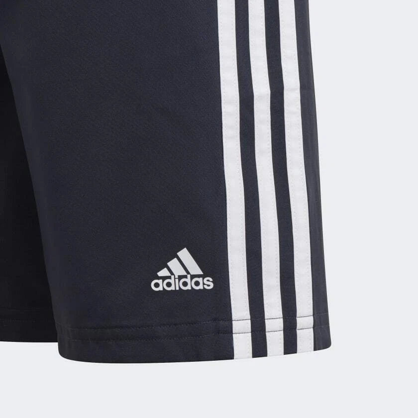 Adidas Kid Boy Adidas Essentials 3 Stripes Shorts Ink/White