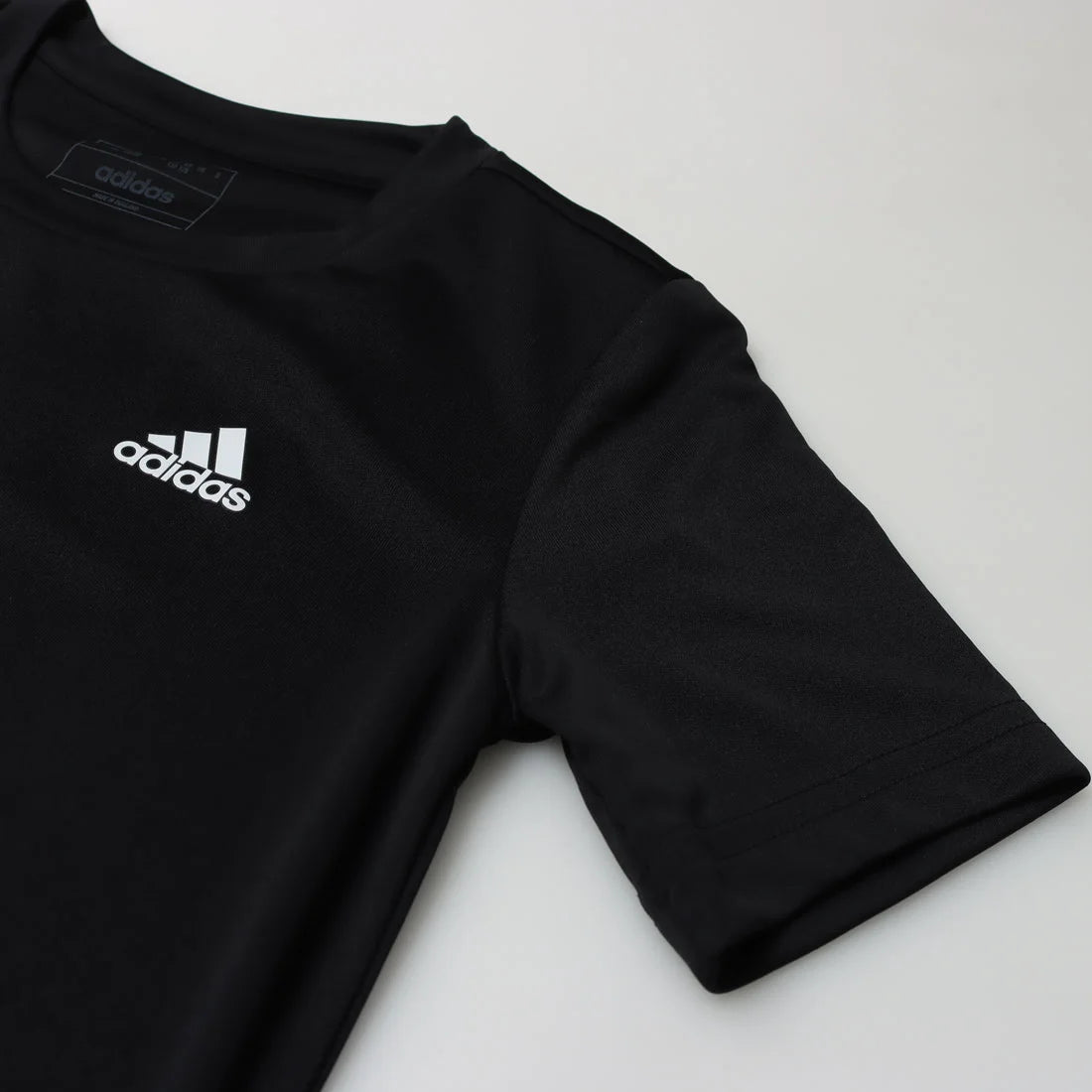 Adidas Kid Boy Tee Black/White