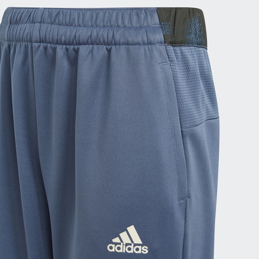 Adidas Kid Boy Training Trousers Hiit Blue/White