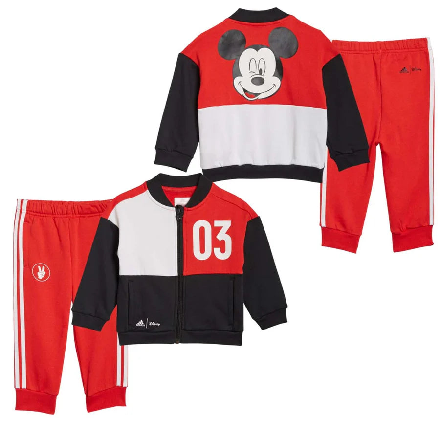 Adidas Kids Boy Mickey Mouse Jogger Set Red/Black