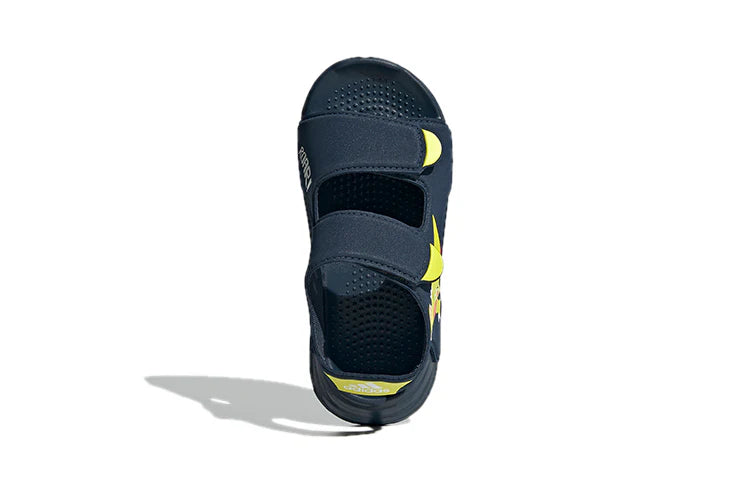 Adidas Kids Boy Swim Sandal Dinosaur Navy Blue
