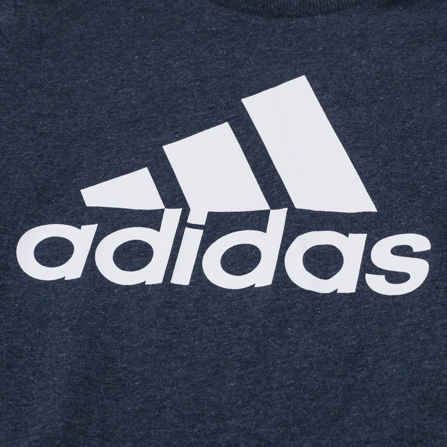 Adidas Kids Boy T-Shirt Essentials Big Logo Navy/ White