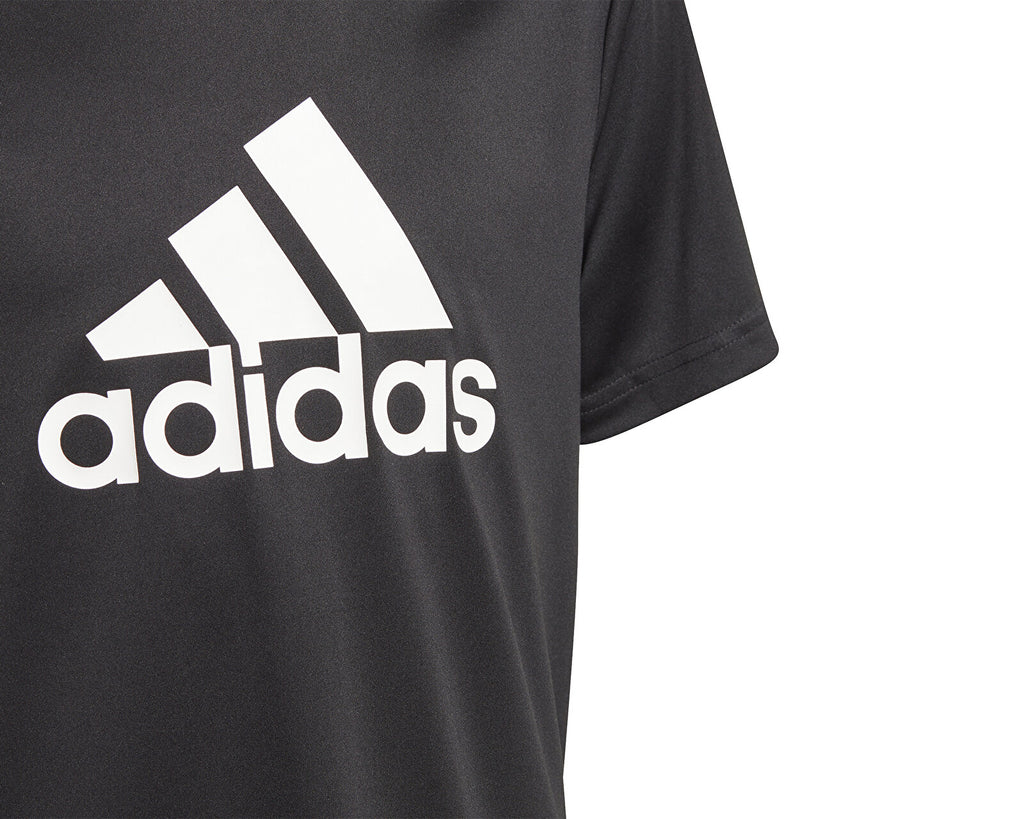Adidas Kids Boy Tee Shirts White/Black
