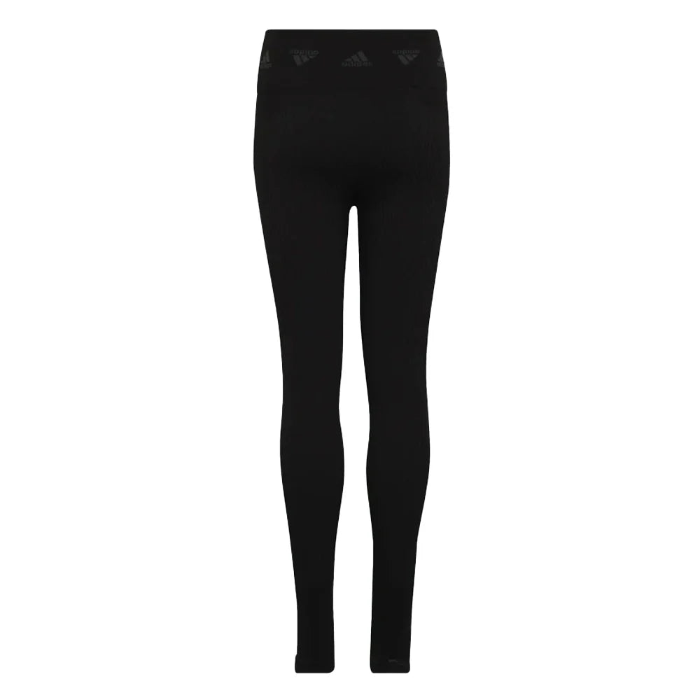 Adidas Kids Girl Aero Knit Tights Black