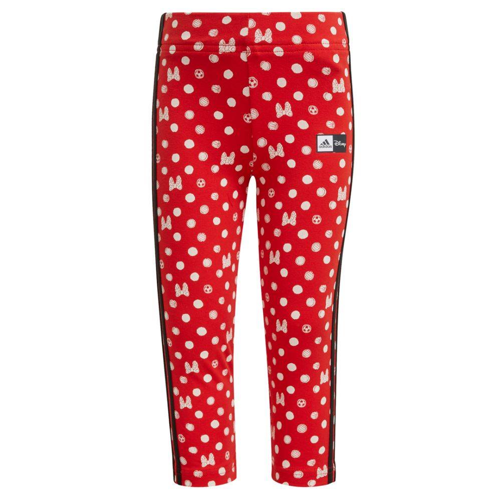 Adidas Kids Girl Disney Legging Pants Red