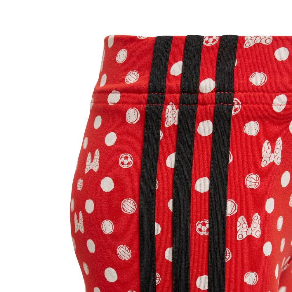Adidas Kids Girl Disney Legging Pants Red