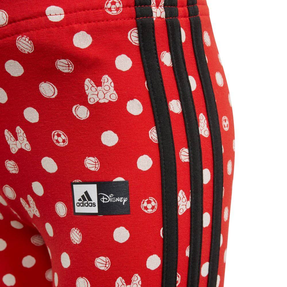 Adidas Kids Girl Disney Legging Pants Red