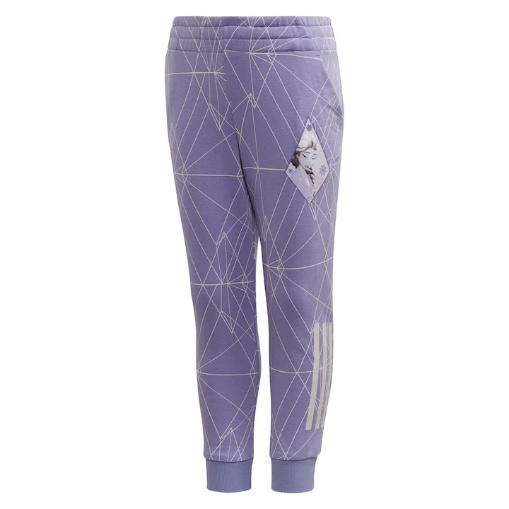 Adidas Kids Girl Frozen Pant White Purple