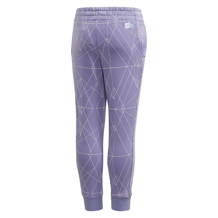 Adidas Kids Girl Frozen Pant White Purple