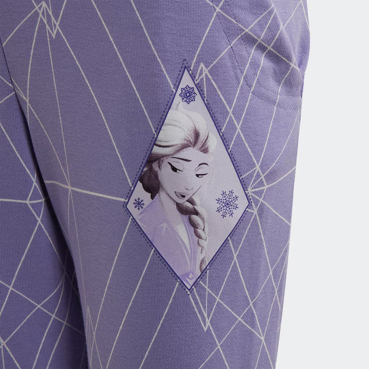 Adidas Kids Girl Frozen Pant White Purple