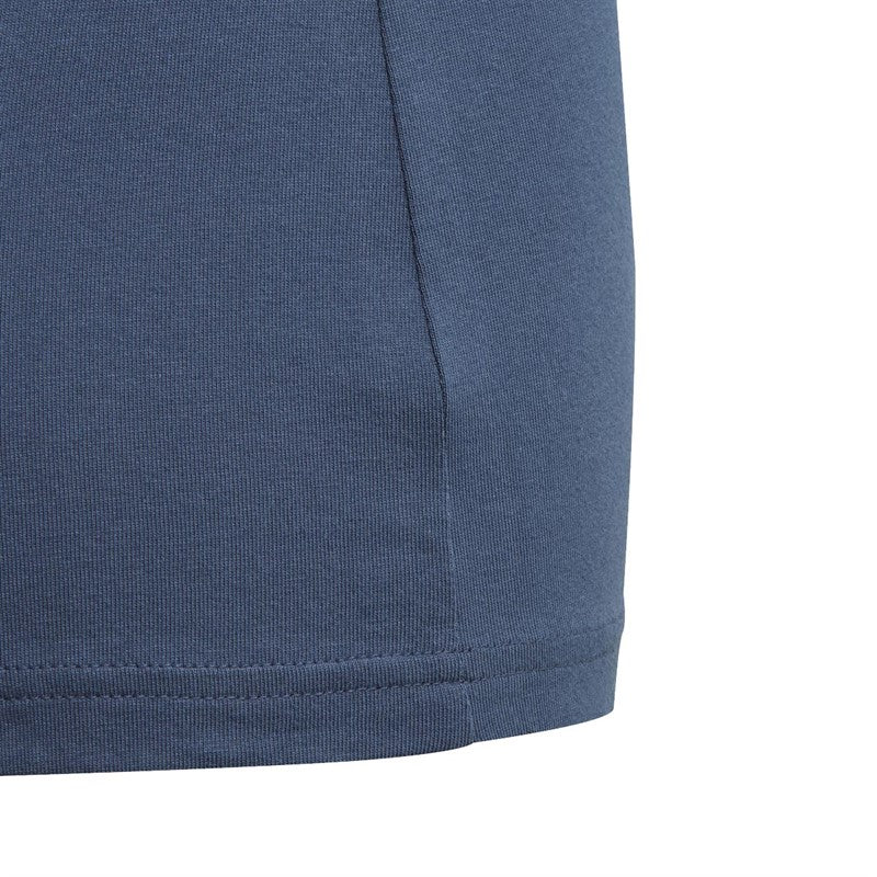 Adidas Kids Girl T-Shirt Navy/White