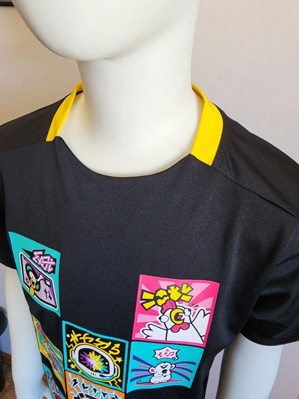 Adidas Kids Unisex Tee Shirt Black