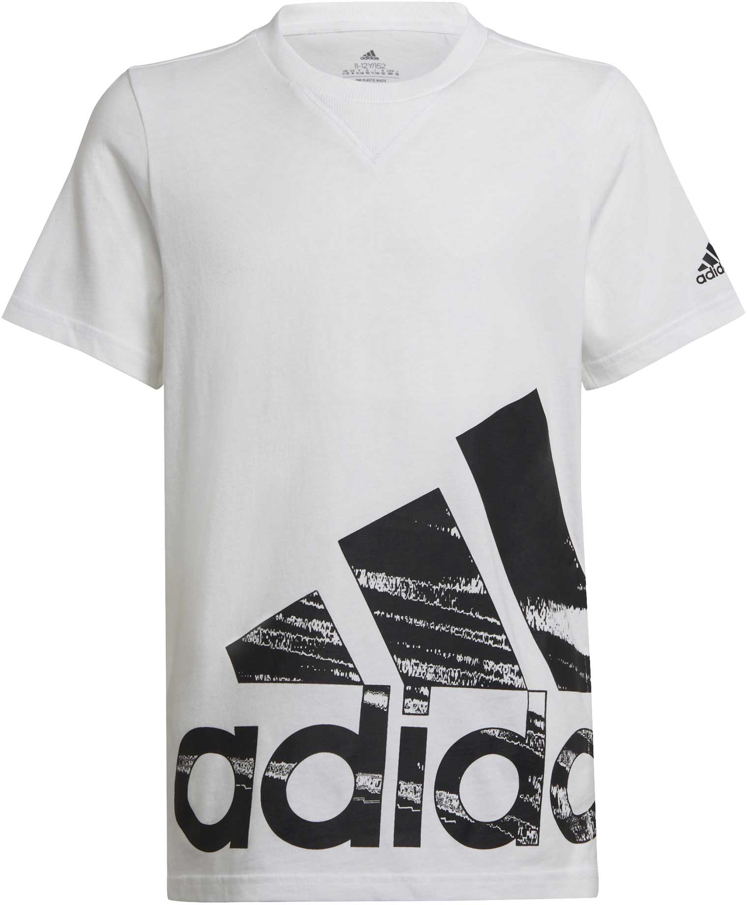 Adidas Logo Kids Boy T-Shirt White/Black