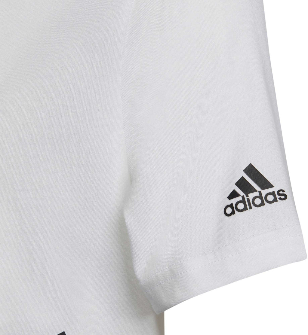 Adidas Logo Kids Boy T-Shirt White/Black