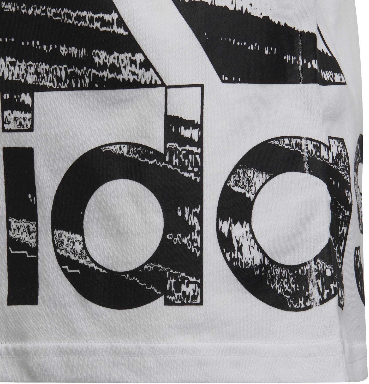 Adidas Logo Kids Boy T-Shirt White/Black
