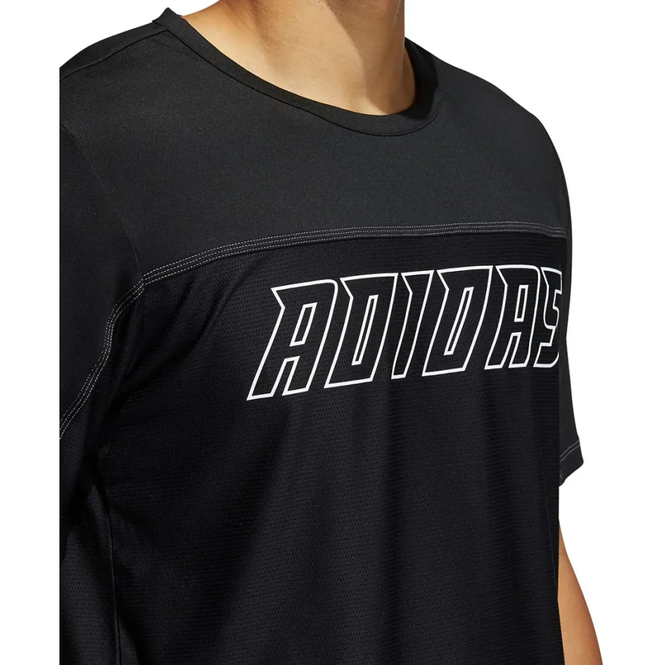Adidas Performance Adult Boy Tee Black