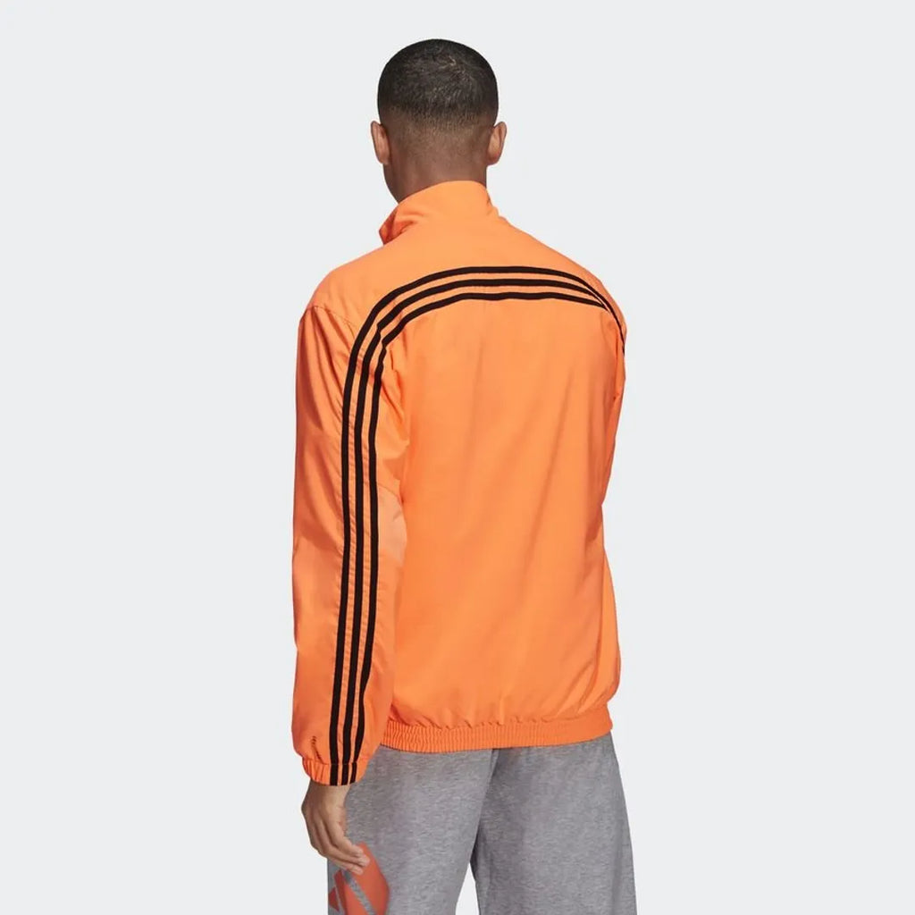 Adidas Sportswear Woven 3 Stripes Training Jacket Orange