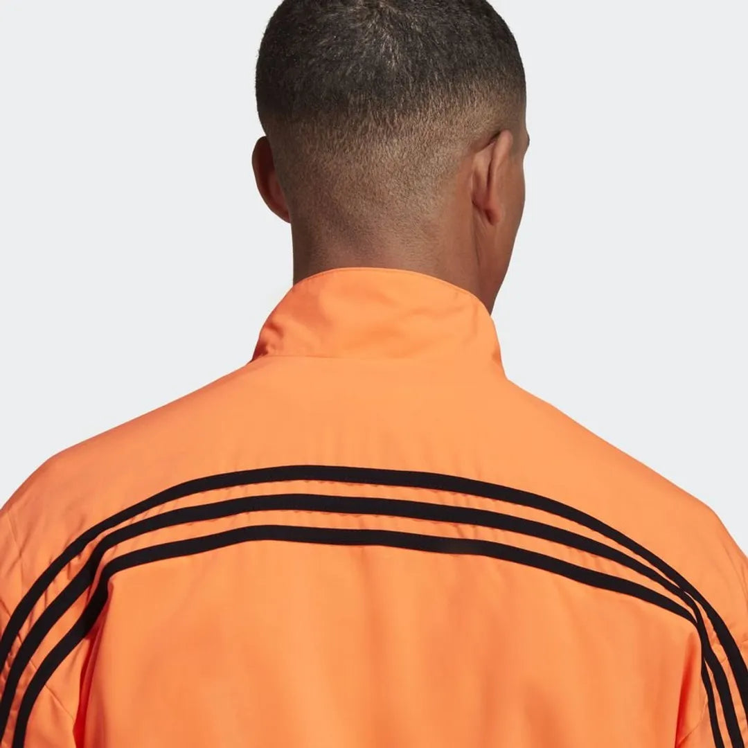 Adidas Sportswear Woven 3 Stripes Training Jacket Orange