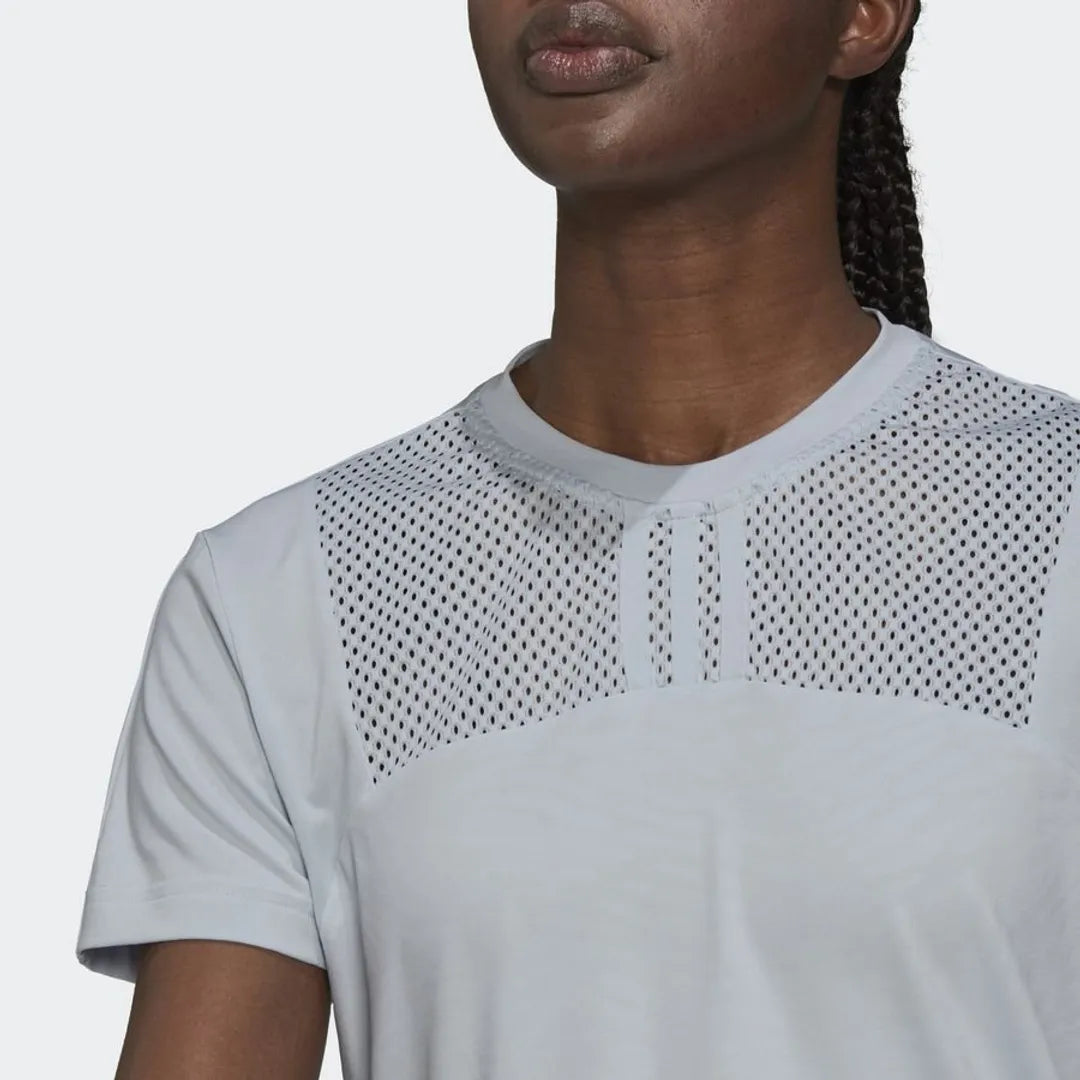 Adidas U4U Aeroready Adult Women Tee Blue