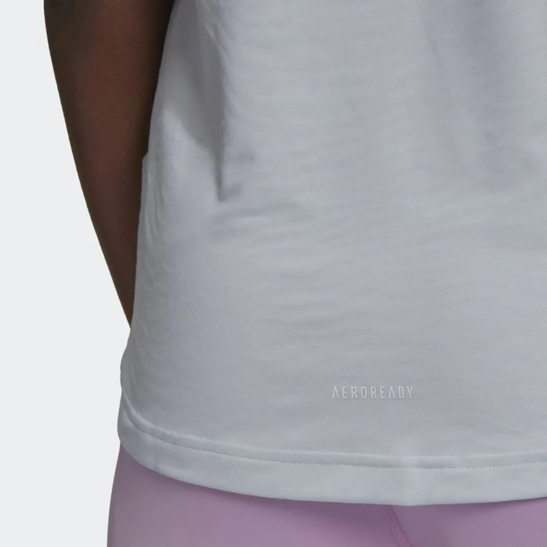 Adidas U4U Aeroready Adult Women Tee Blue