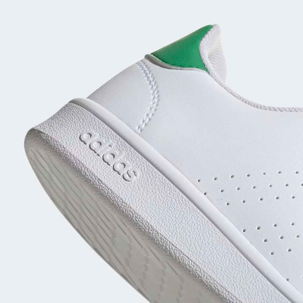 Adidas Unisex Child Advantage White Green Tennis Shoe